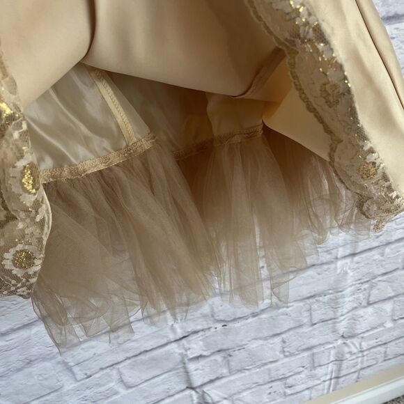 Jessica McClintock For Gunne Sax Vintage 80s Y2K Formal Prom  Girly Dress Size 3 - Picture 11 of 11